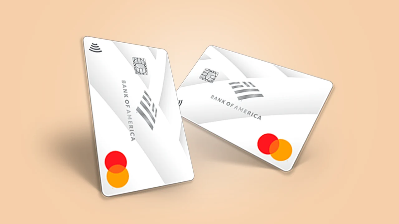 Person reviewing the BankAmericard application process on a laptop